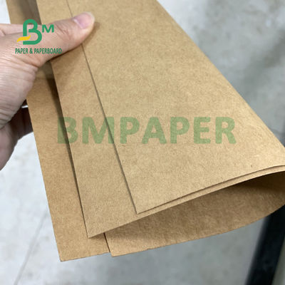 225gsm Odporność na wilgoć Unbleach Kraft Paper Rolls For Bags