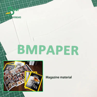 Nieszkodliwy papier błyszczący C2S Karton C1S 115 g / m2 130 g / m2 Arkusze papieru artystycznego 79 cm x 109 cm
