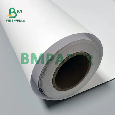Papier do plotera CAD Białe rolki powlekane 5 rolek w kartonie 80 g / m2 914 mm X 50 jardów