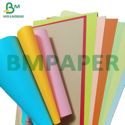 100 g / m2 - 250 g / m2 Kolorowy niepowlekany papier Bristol o szerokości 1350 mm Karta kolorów DIY