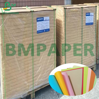 100 g / m2 - 250 g / m2 Kolorowy niepowlekany papier Bristol o szerokości 1350 mm Karta kolorów DIY