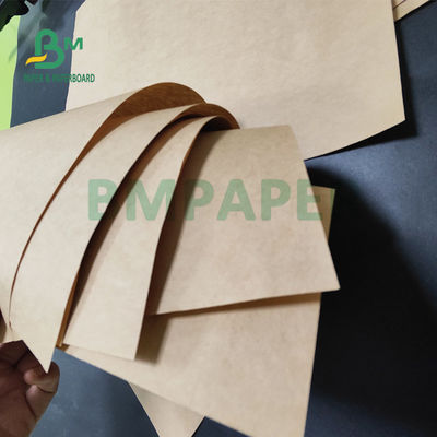 Brązowy papier pakowy o gramaturze 75 g / m2 i gramaturze 80 g / m2 do worka cementowego 100 x 69 cm
