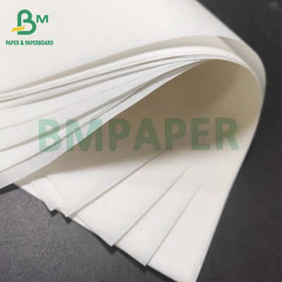 35gsm Biały papier pergaminowy klasy 3 Rolki papieru do pakowania żywności