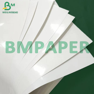 70g Bielony papier o wytrzymałości na mokro Etykiety do pakowania butelek piwa Papel w arkuszach Jumbo