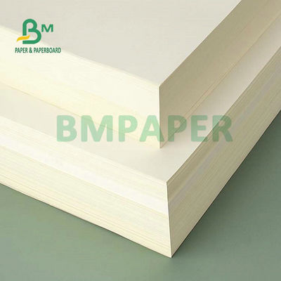 Niepowlekany żółty papier do pisania o gramaturze 60 g / m2 i gramaturze 70 g / m2 do notebooków