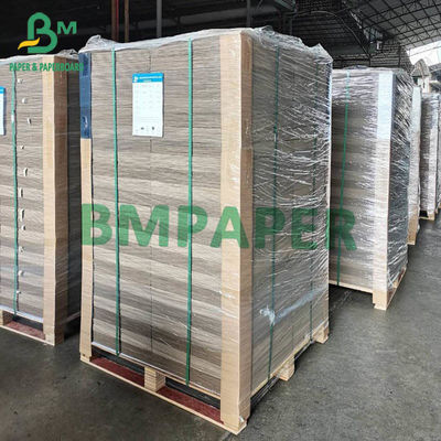 Papier dwustronny OEM Karton jednostronnie szary, jednostronnie powlekany, białe arkusze 200 - 450 g / m2