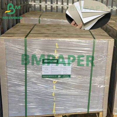 Dwustronny szary papier z tyłu Szara strona / biała strona Karton Blanc Board 350gsm 400gsm 450gsm