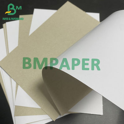 Dwustronny szary papier z tyłu Szara strona / biała strona Karton Blanc Board 350gsm 400gsm 450gsm