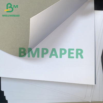 Dwustronny szary papier z tyłu Szara strona / biała strona Karton Blanc Board 350gsm 400gsm 450gsm