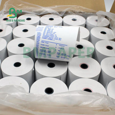 Rolka papieru termicznego do drukarki o gramaturze 55 g / m2 i gramaturze 60 g / m2 do maszyny kasowej 57 x 40 mm