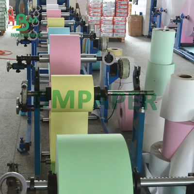 50 - 60 g NCR Roll Carbonless Copy Paper CF CFB CB Paper 240mm 610mm 860mm szerokość