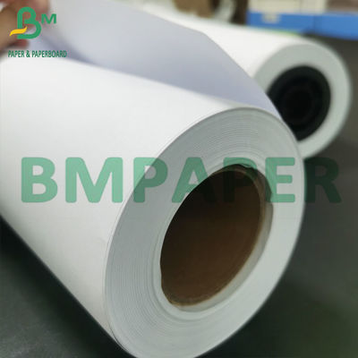 Hi - Bright Plotter Paper Roll 20lb 24' × 150' Clean Presentation Bond Paper