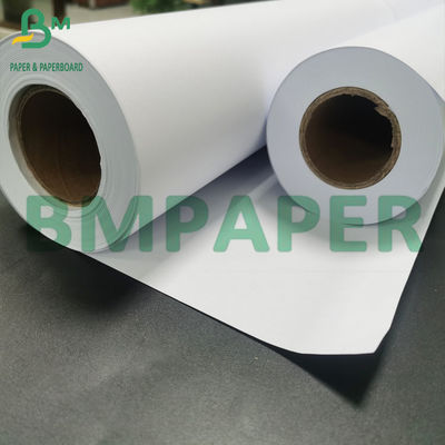 Hi - Bright Plotter Paper Roll 20lb 24' × 150' Clean Presentation Bond Paper