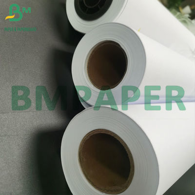 Hi - Bright Plotter Paper Roll 20lb 24' × 150' Clean Presentation Bond Paper