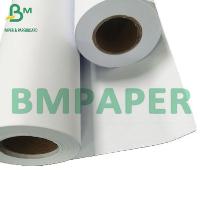 20lb niepowlekany biały papier CAD Plotter Engineering Roll Bond Paper Do druku