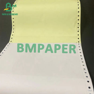 Papier Ncr bezwęglowy z masy włókienniczej CB CFB CF 3 Ply Papier fakturowy pięciokolorowy papier komputerowy