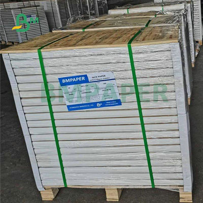 55 gram 60 gram papieru NCR bez węgla w kolorze różowy żółty biały do otrzymania 860 x 610 mm