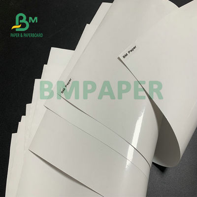 Glossy 80gsm 100gsm C1S powlekany papier chromowy do wytwarzania naklejek na etykietach