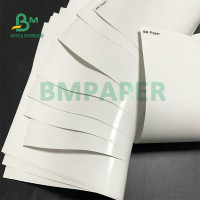 Glossy 80gsm 100gsm C1S powlekany papier chromowy do wytwarzania naklejek na etykietach