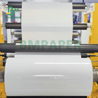 Glossy 80gsm 100gsm C1S powlekany papier chromowy do wytwarzania naklejek na etykietach