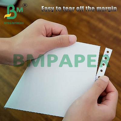 8.5 x 11 cali Biały Różowy NCR Papier Kopiowy Bezwęglowy Dla Drukarek Dot Matrix