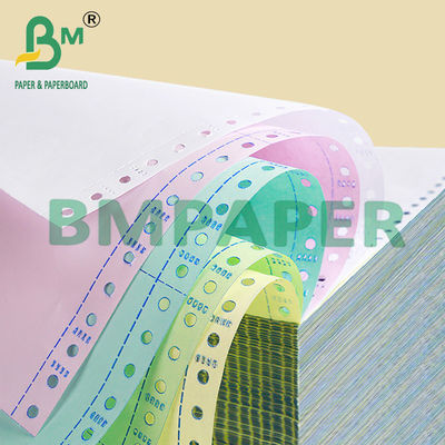 8.5 x 11 cali Biały Różowy NCR Papier Kopiowy Bezwęglowy Dla Drukarek Dot Matrix