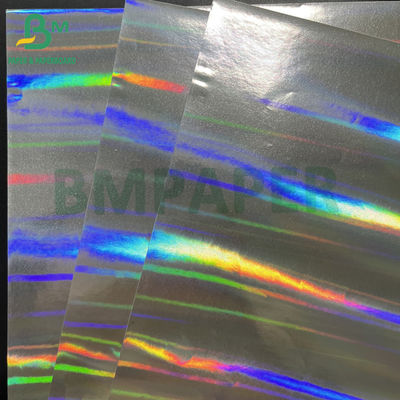 Gładki 80gm Włókno na mokro Srebro Złoty Aluminium Metalizowany Papier