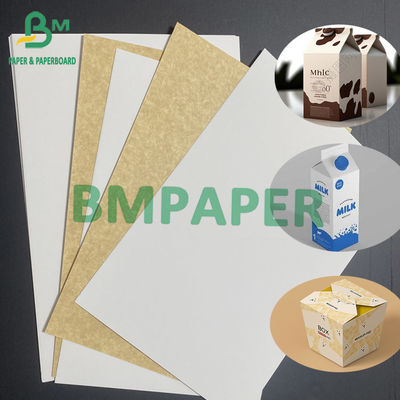 200 gr. Biały karton Kraft Back Aspityczny do pakowania płynów, mrożony, chłodzony Papier do pakowania napojów Szerokość 1080 mm