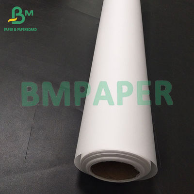 63 g biały, lekki, przezroczysty papier śledzący 880 mm × 50 m