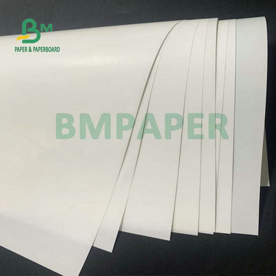 60gm 90gm Wysoka wytrzymałość na mokro C1S Papier etykietowy Biały odcień w rolce