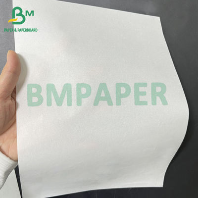 33 gm 38 gm biały papier do pakowania żywności z doskonałą odpornością na olej i tłuszcz