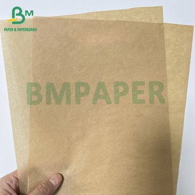 40 gm 60 gm Niebielony brązowy papier olejowy odporny na żywność przekąski cukierki