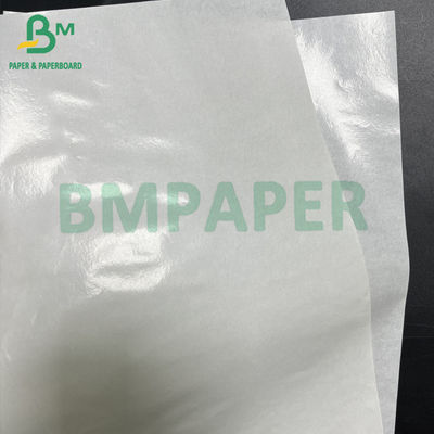 50 gsm + 10 gsm Jednostronny, błyszczący PE powlekany biały papier spożywczy Kraft