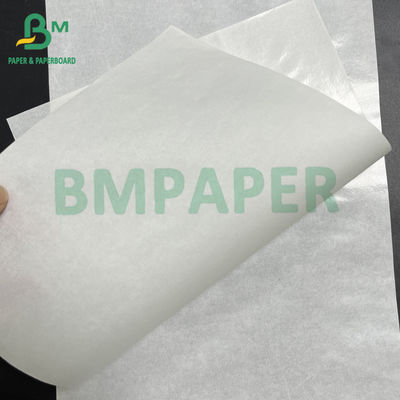 50 gsm + 10 gsm Jednostronny, błyszczący PE powlekany biały papier spożywczy Kraft