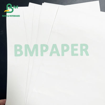 80gm Dobra stabilność druku Biały wybielony papier kraft do pakowania żywności