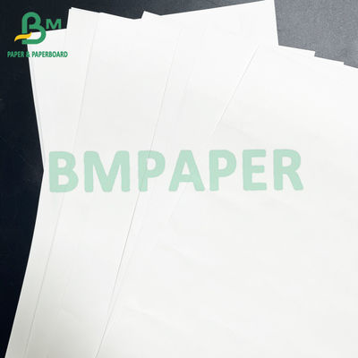 80gm Dobra stabilność druku Biały wybielony papier kraft do pakowania żywności