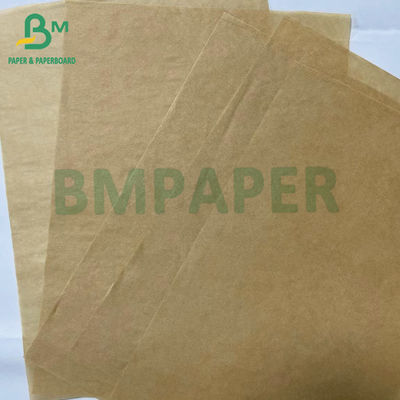 38 gsm Ekologiczna, odporna na tłuszcz papier kraft do pakowania przekąsek