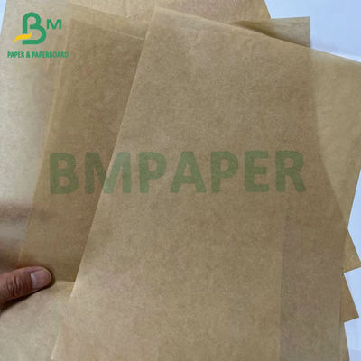 38 gsm Ekologiczna, odporna na tłuszcz papier kraft do pakowania przekąsek