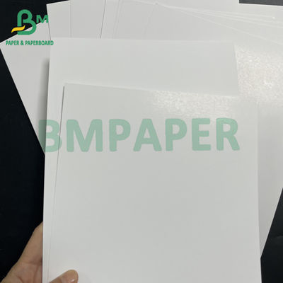 Biały 350gm 400gm Wysoka sztywność Dwie strony Błyskotliwy papier sztuki C2S