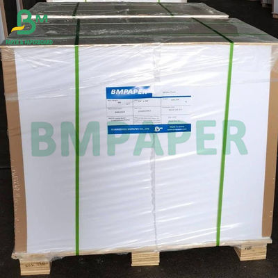 100 g 140 g Papier z kości słoniowej bez powłoki naturalny biały 24&quot; x 35&quot;