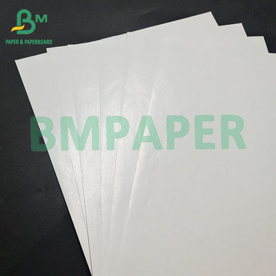 80GSM Biały pojedynczy, błyszczący, po jednej stronie powlekany papier do etykiet do opakowania