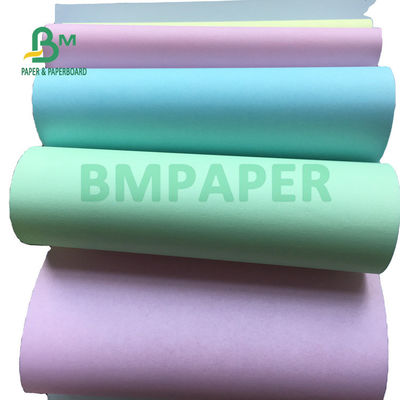 55 gr Biurowy komputer drukarka rachunkowa Papier bezwęglowy 640 x 900 mm Błękitny obraz