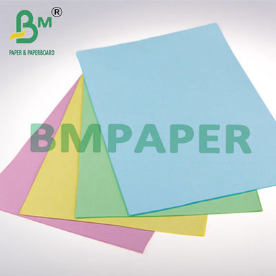 Biały Różowy Żółty Kolorowy Papier NCR Bezwęglowy Do Materiałów Biurowych