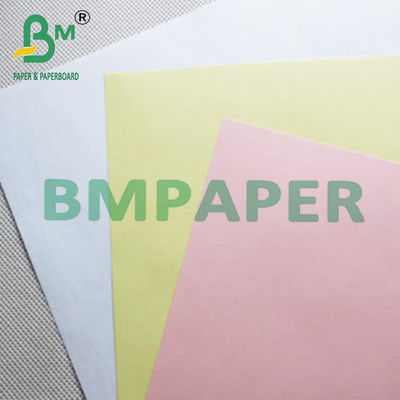 Biały Różowy Żółty Kolorowy Papier NCR Bezwęglowy Do Materiałów Biurowych