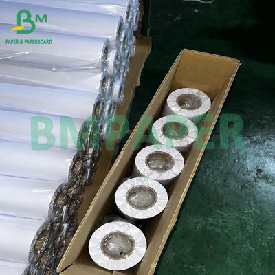 20LB 24&quot;×150&quot; CAD INK JET ROLLS Bond Biały 80gsm Plotter Paper For Engineering Paper