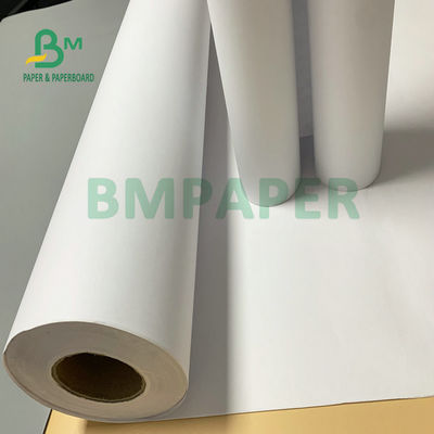 36' x 300ft powlekany 28lb CAD Plotter Paper Bond Roll 3' Core