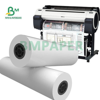 Wielkoformatowe rolety CAD Inkjet 20lb Papier do rysunku inżynieryjnego 24' x 150'
