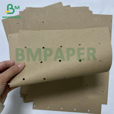 60&quot; 72&quot; 80grs płaski mikroperforowany papier kraft do automatycznej maszyny do cięcia