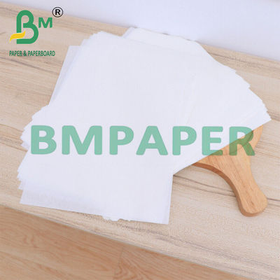 15 x 15 cali biały, kompostowalny papier do pakowania kanapek