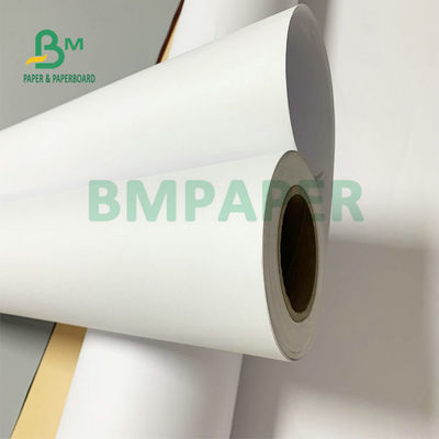 24' x 300ft 20# Papier papierowy, atramentowy, CAD Roll, bez powłoki, rdzeń 2'